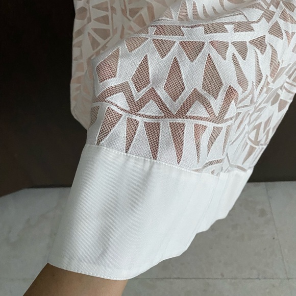 Bcbg high low skirt with shorts white and black available - Picture 5 of 17
